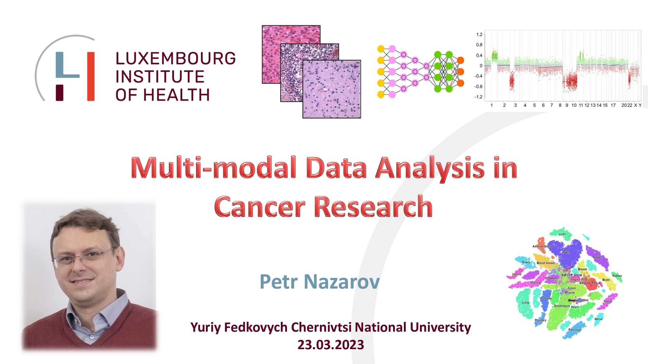 Запрошуємо на вебінар  «Multi-modal Data Analysis in Cancer Research»